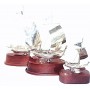 Silver Sailboat