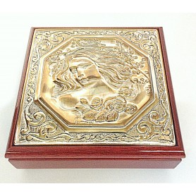 Silver and Wood Box