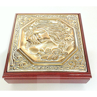 Caja Madera y Plata