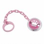 Pinza de Chupete Princesa Rosa