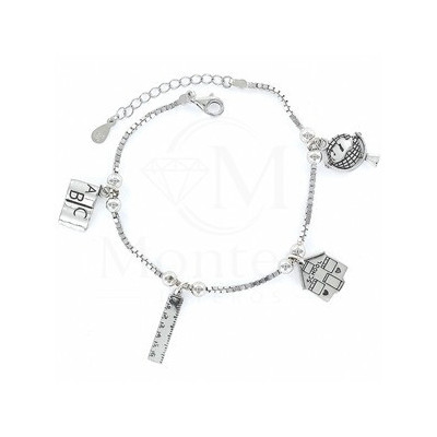 Pulsera Plata PROFESORA