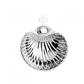 Silver Plated Christening Shell