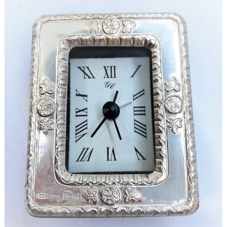 Sterling Silver Clock