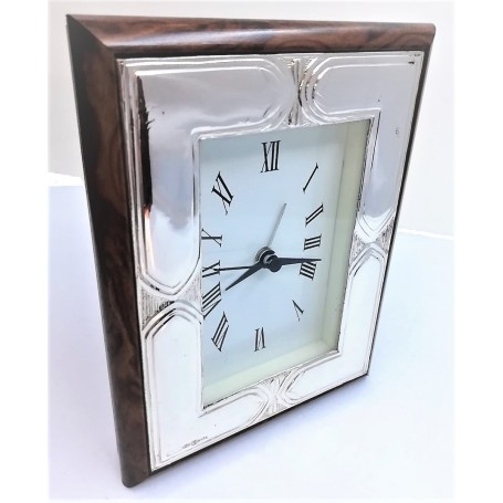Sterling Silver Clock