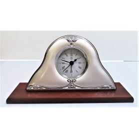 Reloj Despertador Bilaminado Plata