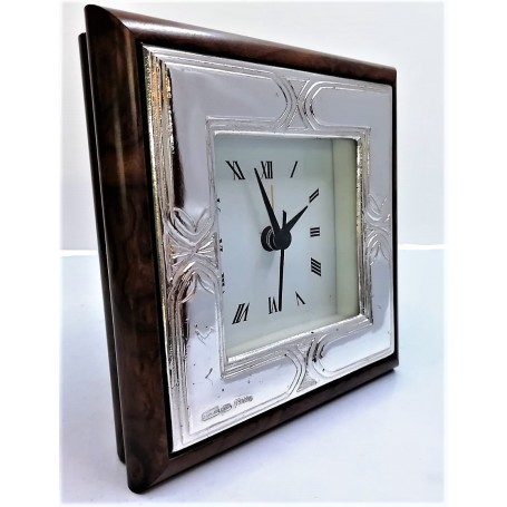 Sterling Silver Clock