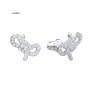 Lifelong Bow Set, White, Rhodium plating