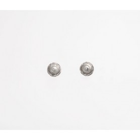 Azabache Jet Silver Earrings