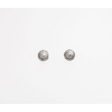 Azabache Jet Silver Earrings