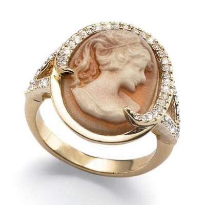 Sortija Cameo Gold Oliver Weber