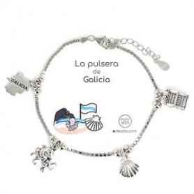 Pulsera Plata GALICIA