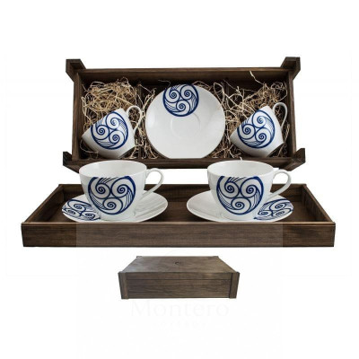 Set Desayuno Volare Porcelana Celta