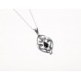 Azabache Jet Silver Pendant
