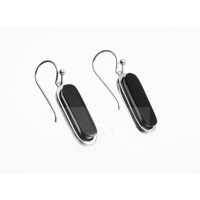 Pendientes Plata y Azabache