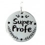 Colgante Plata Super Profe