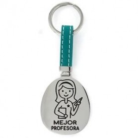 Llavero Acero Mejor Profesora