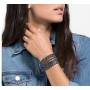 Pulsera Swarovski Power Collection Marrón