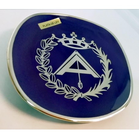 Porcelana Decorada Plata Ley APAREJADOR