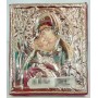 Icono Plata Virgen con Niño