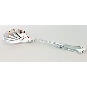 Cucharilla Plata Concha Alargada Pala Azucar Barroco