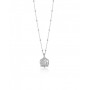 Collar Plata Campana Mediterraneo