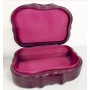 Joyero Plata Piel Flores