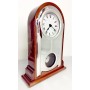 Reloj Pendulo Madera y Plata