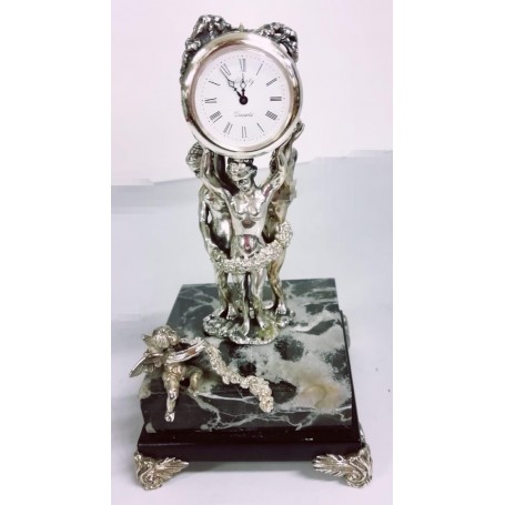 Reloj Plata Tres Venus con Angel