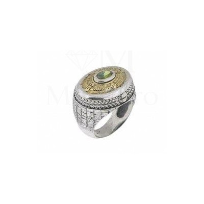 Sortija Plata y Bronce