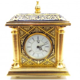Reloj Sobremesa Damasquinado