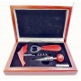 Estuche Accesorios Vino Con Plata