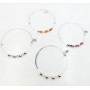 Collar Plata Choker B.Plata+B.Color
