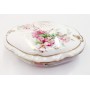 Caja Porcelana Limoges Decorado Flores