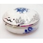 Caja Porcelana Decorado Plata