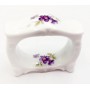 Servilletero Individual Porcelana Decorado Flores