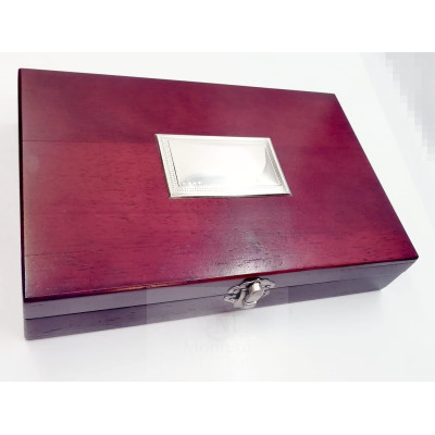 Estuche Accesorios Vino Con Plata