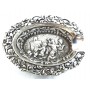 Cenicero Plata Oval Labrado