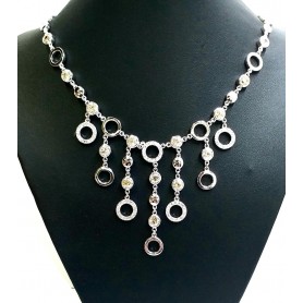 Collar Plata Cascada