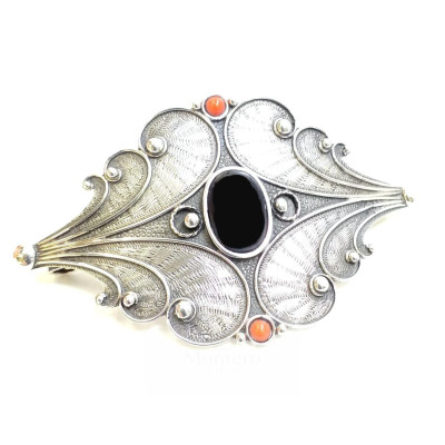Azabache Jet Silver