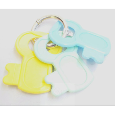 Llaves Bebe Anilla Plata