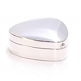 Pastillero Plata Triangular Liso