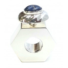 Perfumero Plata Lapislazuli