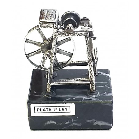 Rueda De Afilador Plata Base Marmol