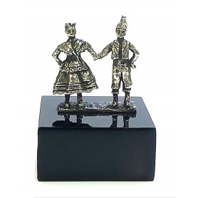 Miniatura Plata Pareja de Baile