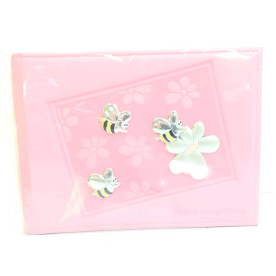 Album Infantil Rosa Abejitas y Flores
