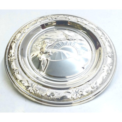 Plato Plata Recuerdo Nacimiento Bebe