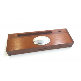 Caja Madera para Lapiz-Boligrafo con Plata