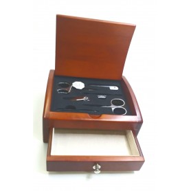 Caja Joyero con Utiles Manicura
