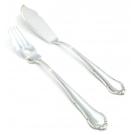 Juego Cubiertos Mesa Plata - Tenedor y Pala Pescado