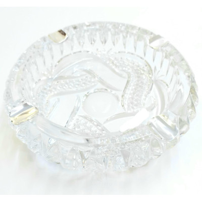 Cenicero Cristal y Plata
